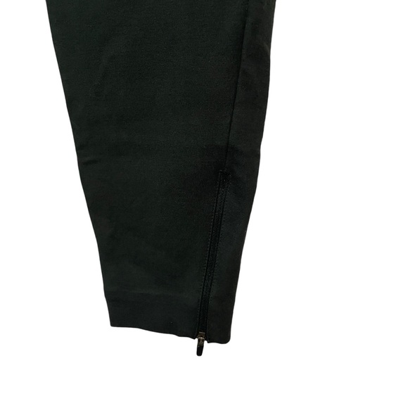 COS Men Pant Jersey Stretch Slim Trousers Zip Ankle Dark Green Size EU 48 - Picture 11 of 15